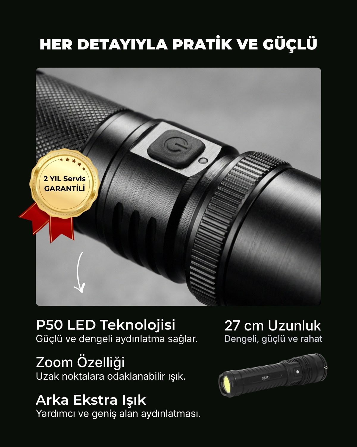 Profesyonel El Feneri indirimli ve kampanyalı özel fiyat