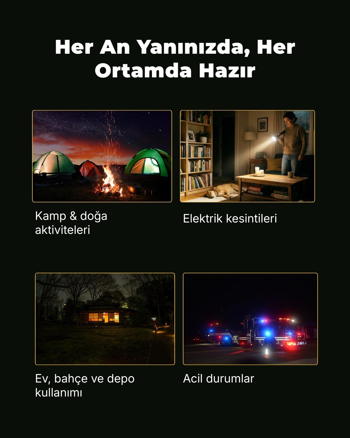 Yüksek Kaliteli P50 Led Teknolojisine sahip El Feneri Satın Al